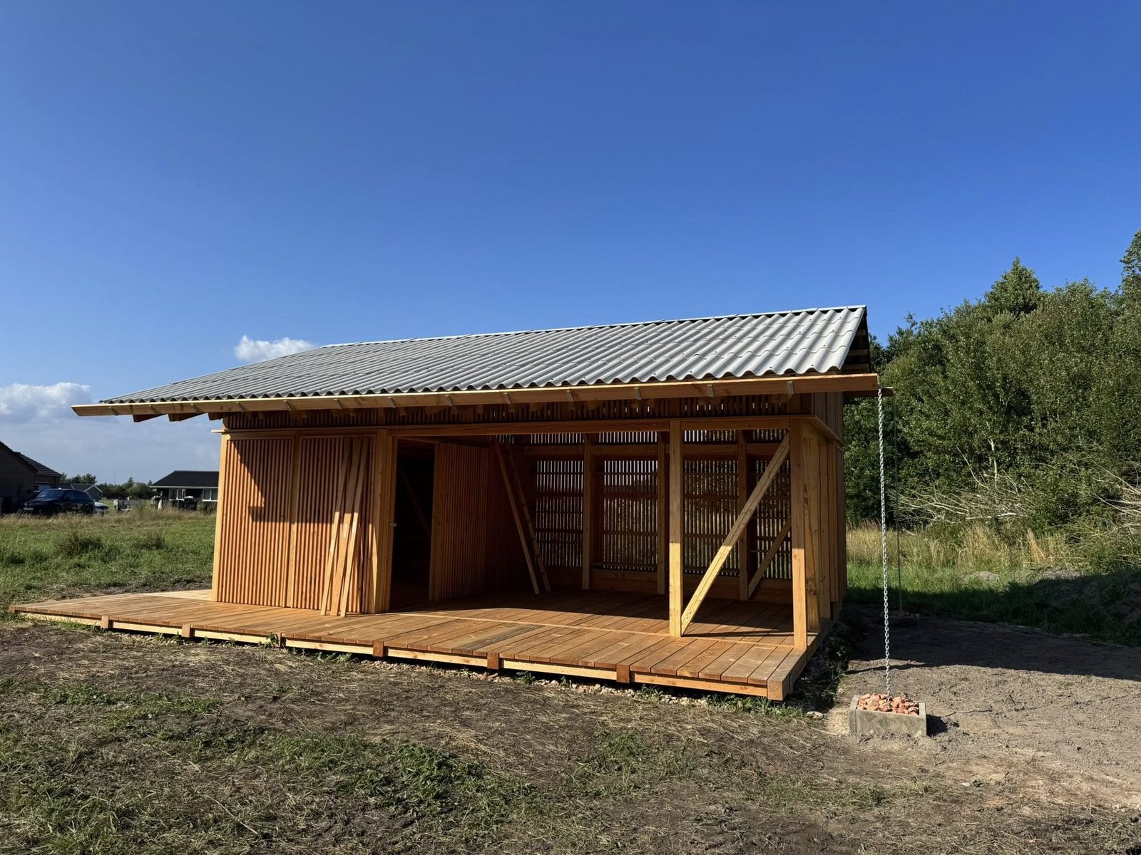 Shelter i Bøtø Naturfællesskab